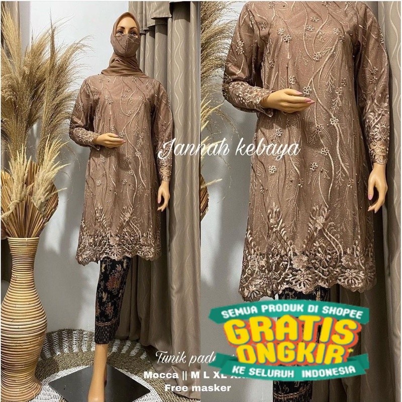 TUNIK PESTA KONDANGAN SUPER MEWAH/TUNIK PESTA TERBARU 2021/TUNIK KONDANGAN 2021/STELAN WISUDA/STELAN
