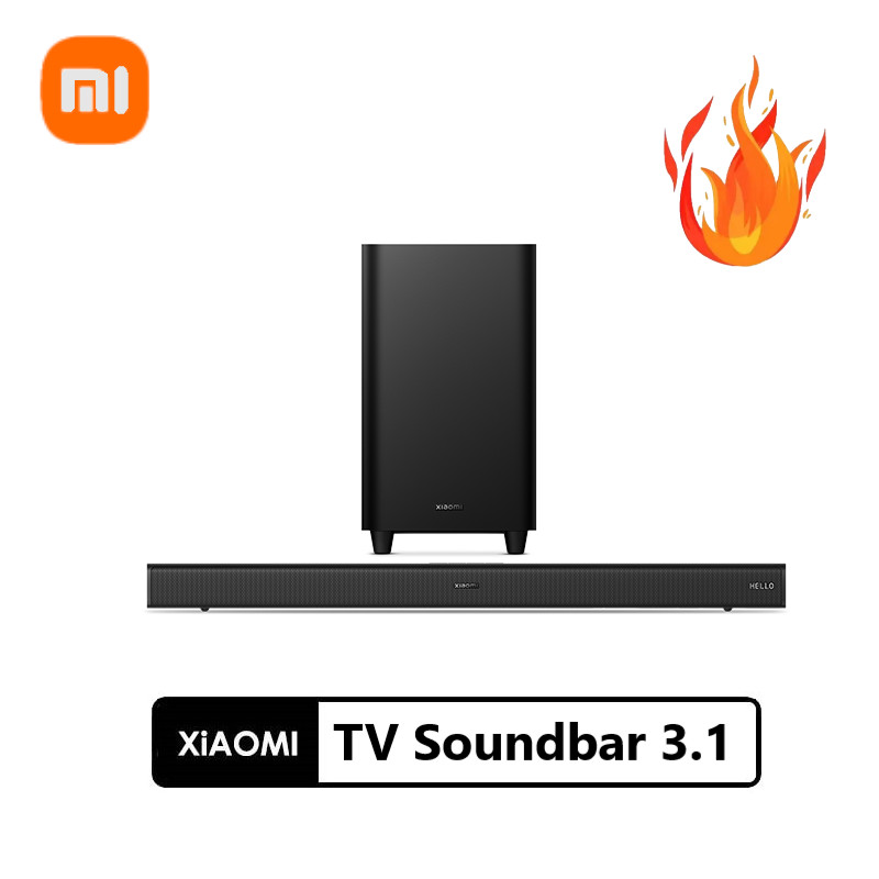 Xiaomi TV Soundbar 3.1 Virtual Surround Home Theater Sound 430W Bluetooth 5.0 6.5inch Subwoofer Dolb