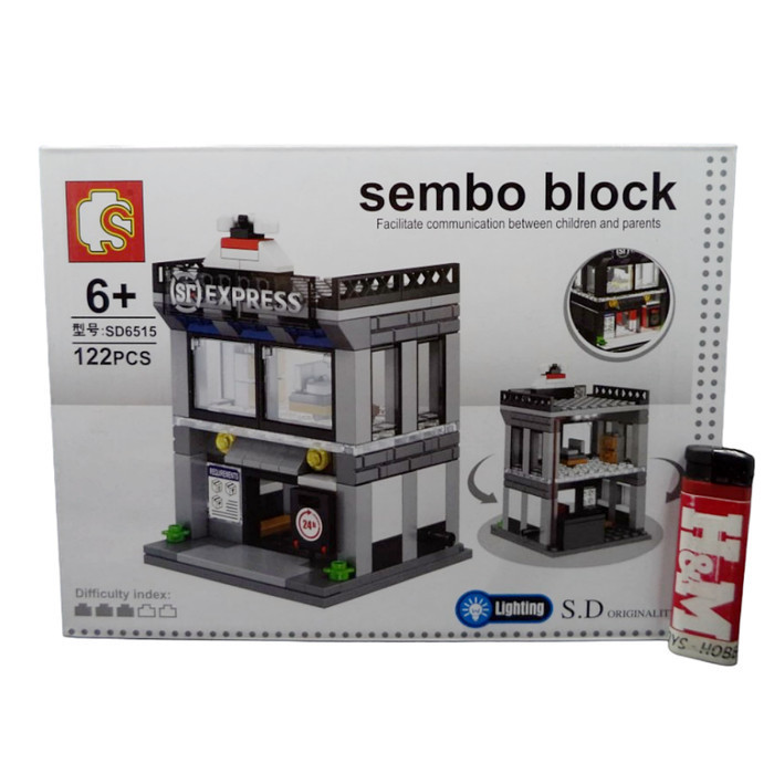 Mainan Edukasi Sembo Block Express - SD6515