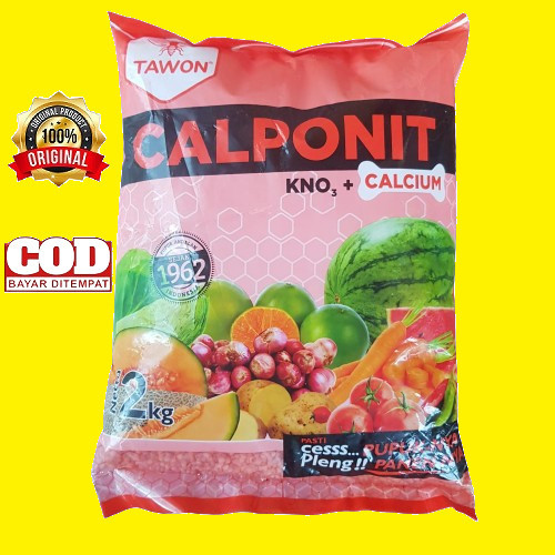 KNO3 MERAH CALPONIT 2kg PUPUK CALSIUM CAP TAWON