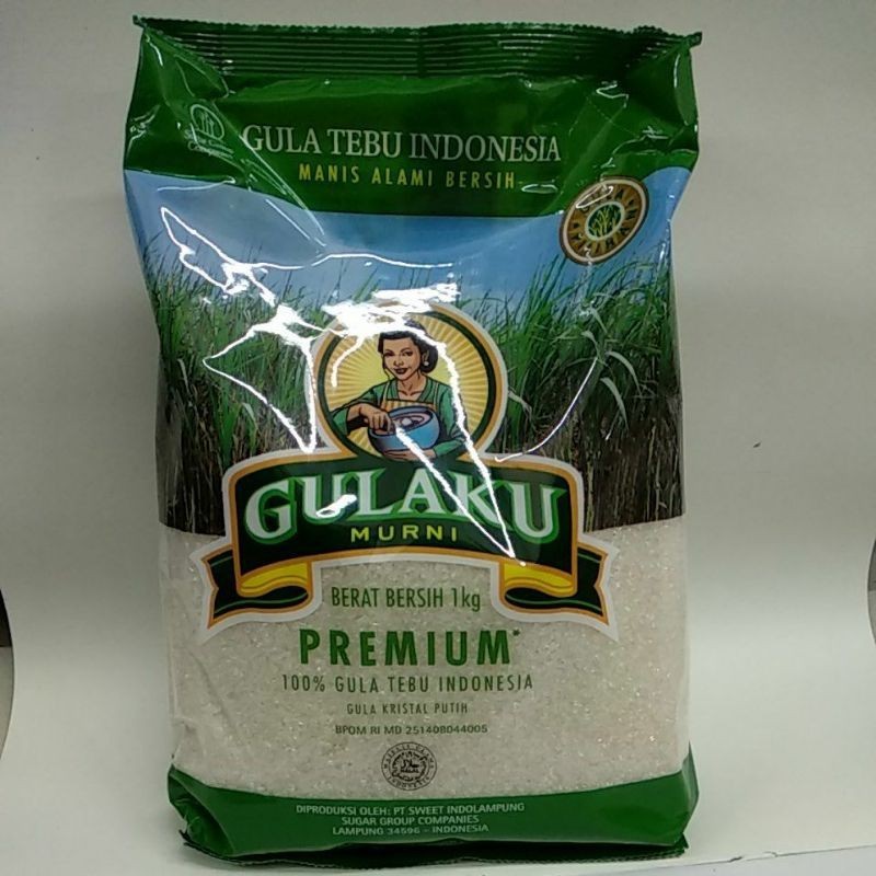 

Gula Putih Gulaku Premium 1000 Gram