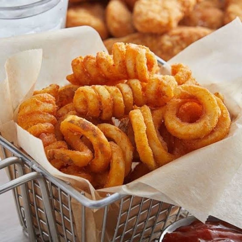 

Import Curly / Twister Fries (Kentang Goreng Import)