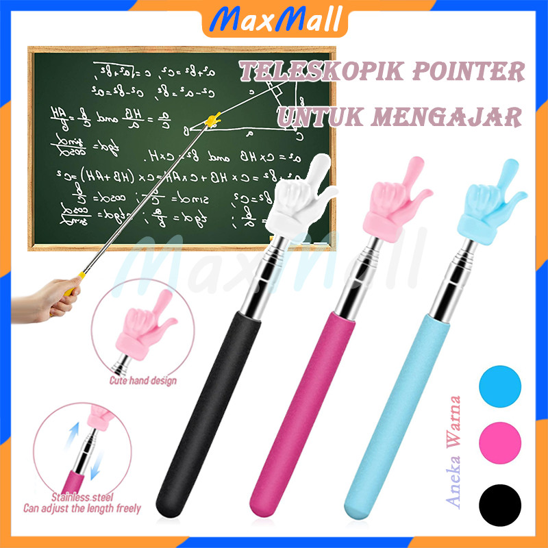 

Penunjuk untuk Kelas Penunjuk Guru Teleskopik Tongkat Penunjuk Jari Penunjuk Tangan Yang Dapat Diperpanjang Teleskopik Pointer Untuk Mengajar Perlengkapan Kelas