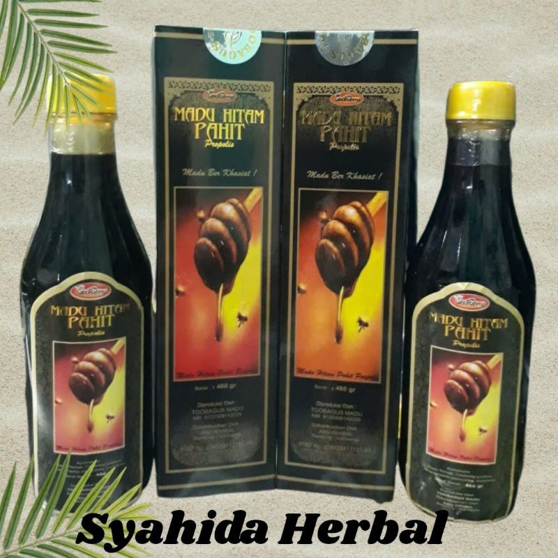 

madu hitam abu rahma kemasan kaca