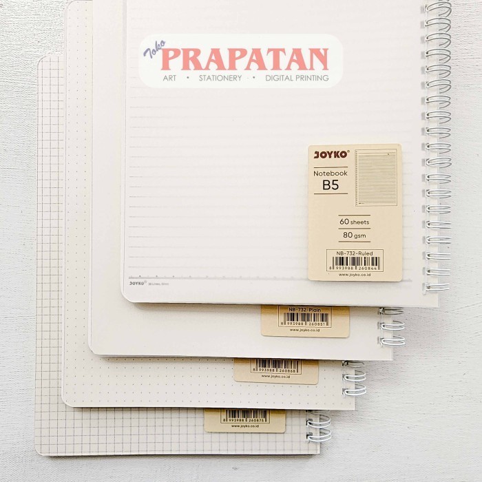 

[KUALITAS TERBAIK] Joyko B5 Notebook NB-732 | Buku Tulis Catatan - DOTTED