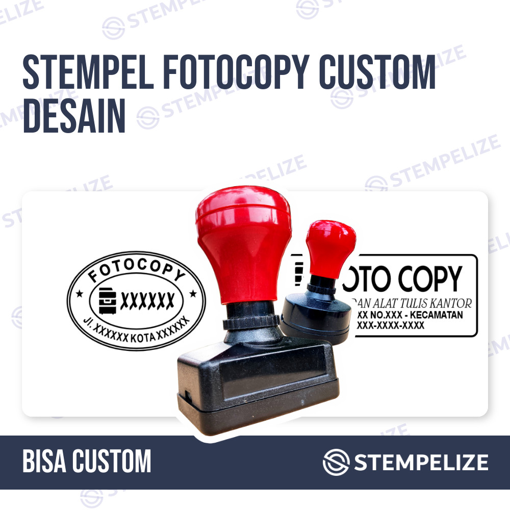 

Stempel Fotocopy Custom Desain