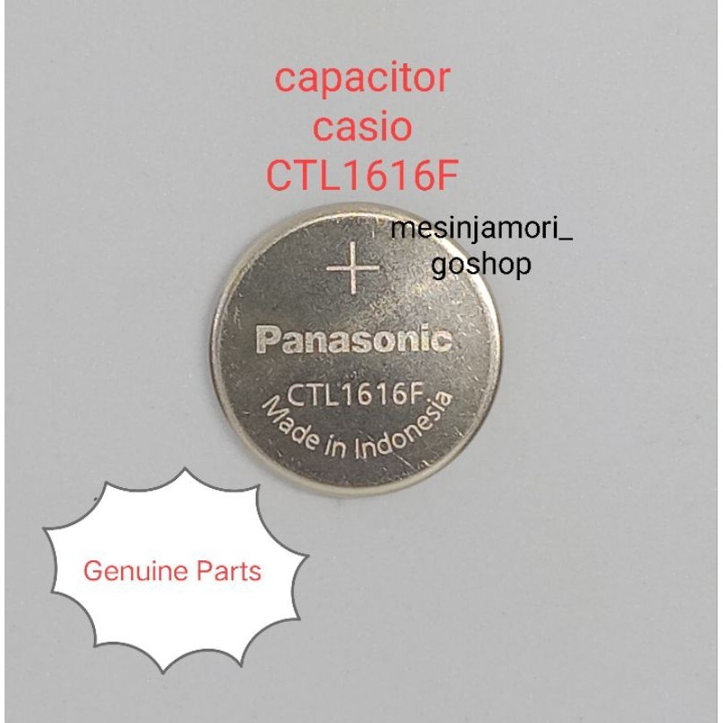 baterai capacitor casio CTL1616F CTL1616 ML2016 CTL1025 original