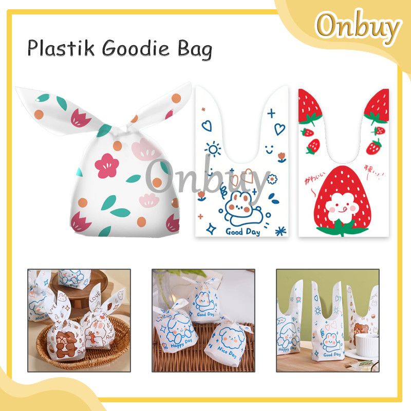

Plastik Goodie Bag Kantong / Tas Kemasan Makanan