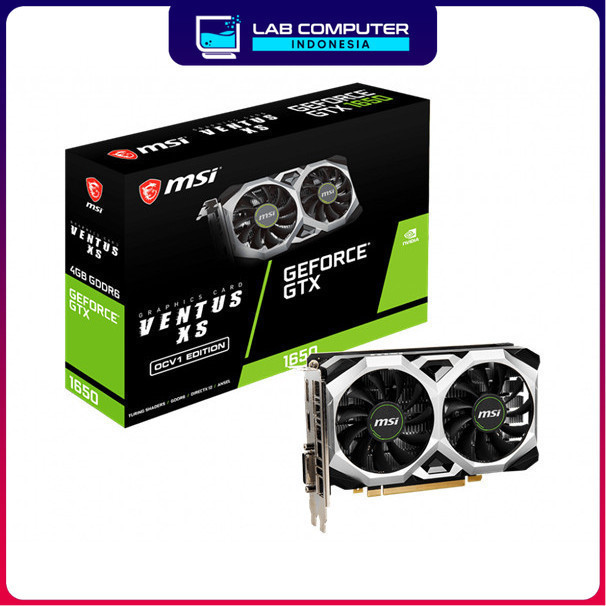 MSI GeForce GTX 1650 D6 VENTUS XS OCV1 4GB GDDR6