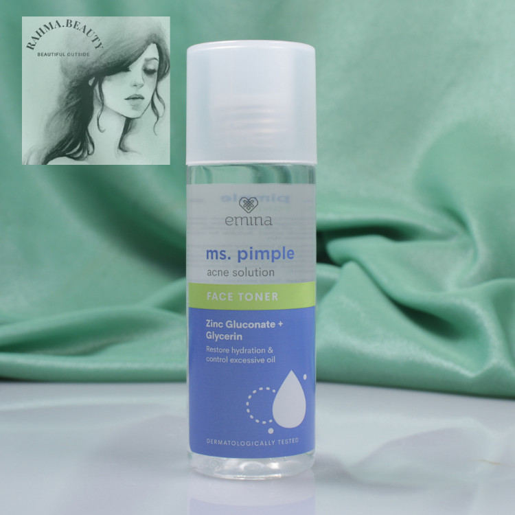 Baru Toner Wajah Berjerawat Emina 100ml/Emina Ms Pimple Face Toner NEW 100ml/Toner Kulit Berminyak d