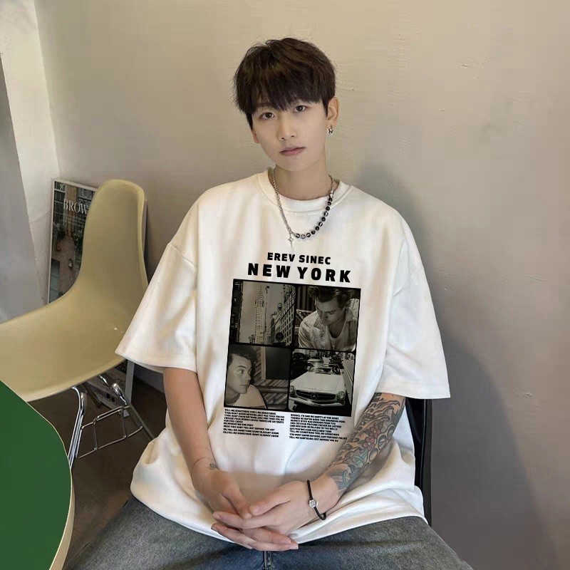 new✨ -Forteid T-shirt Lengan Pendek Baju Kaos Oversize Wanita Baju |kaus wanita korea   Baju Atasan 