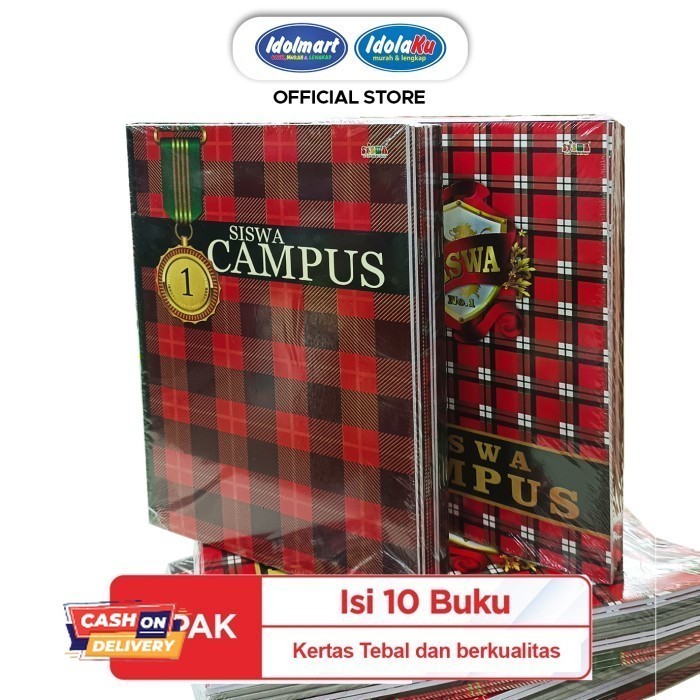 

✨LARIS✨ -Buku Tulis Campus Ideal isi 50 Lembar