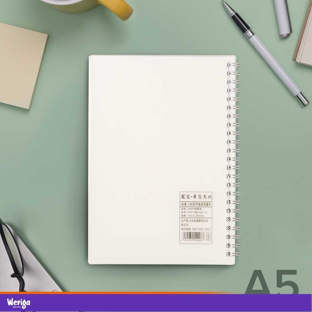 

JIANWU Buku Binder Catatan Jurnal Harian Notebook Ukuran A5 - S2526