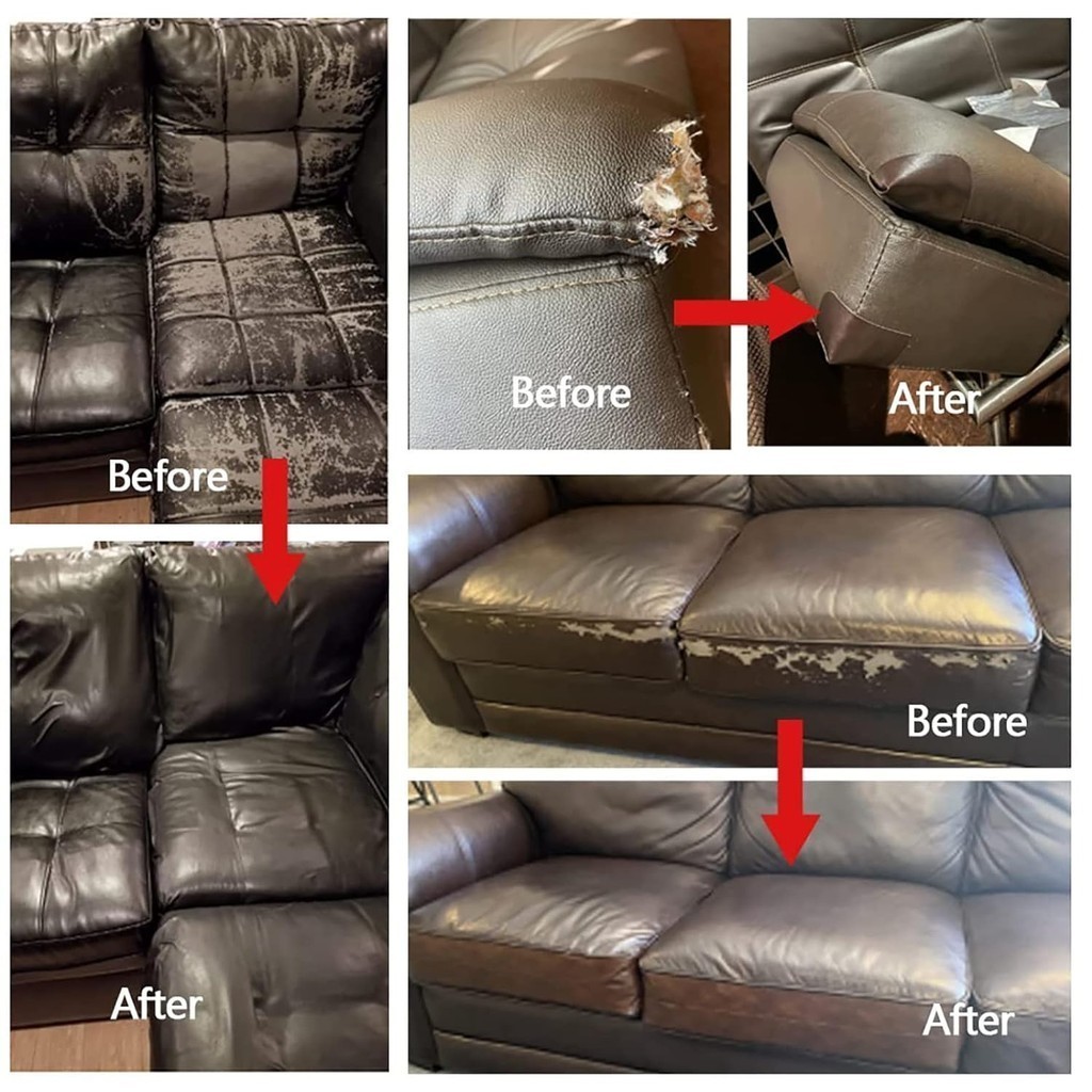 Tambal Kursi Kain Sofa Stiker Kulit Sintetis Leather Sticker Tas Lem Jok Motor Mobil 25x30cm Berpere