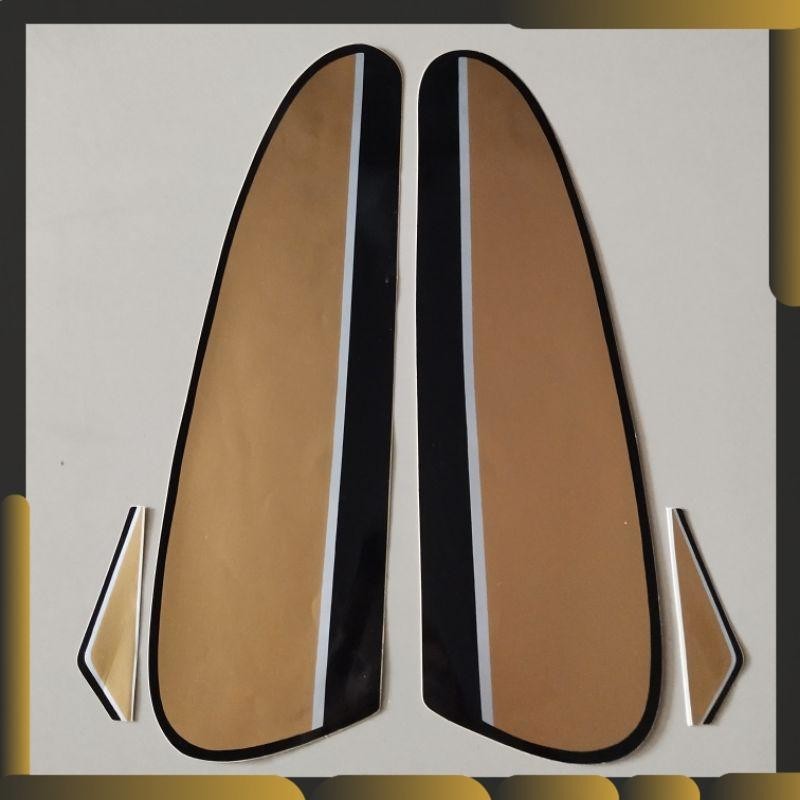 List striping honda cb100 CB 100 gelatik jadul gold