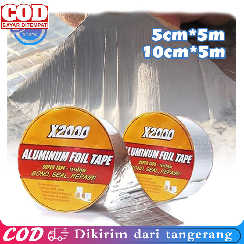 5m Super Tape X2000 Lakban Super Kuat Lakban Anti Air Lakban Anti Bocor X2000 Anti Bacor Untuk Semua