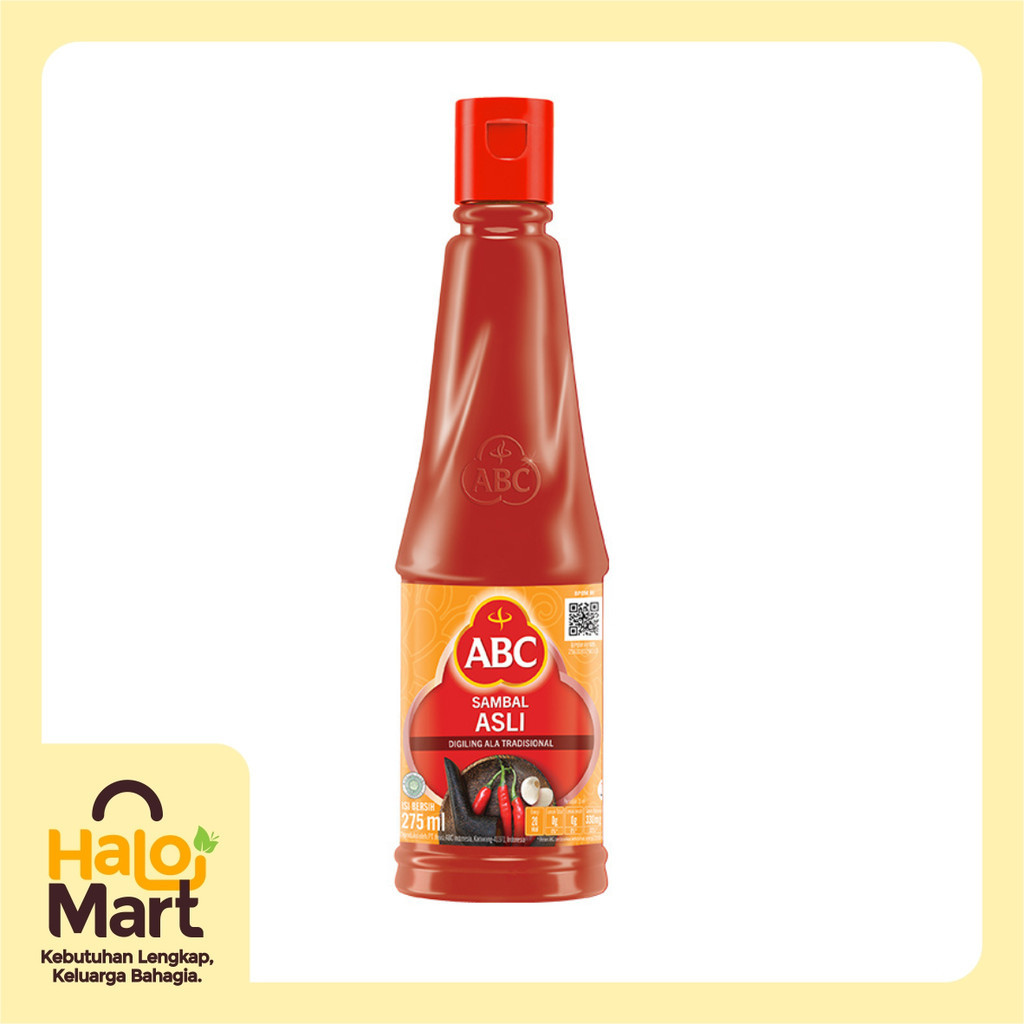 

ABC SAUS SAMBAL ASLI 275ML