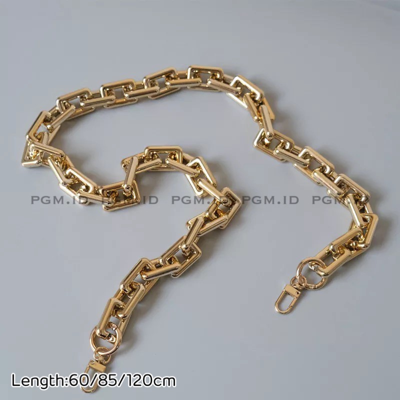 Rantai tas the pouch PLASTIC finishing chain color bv