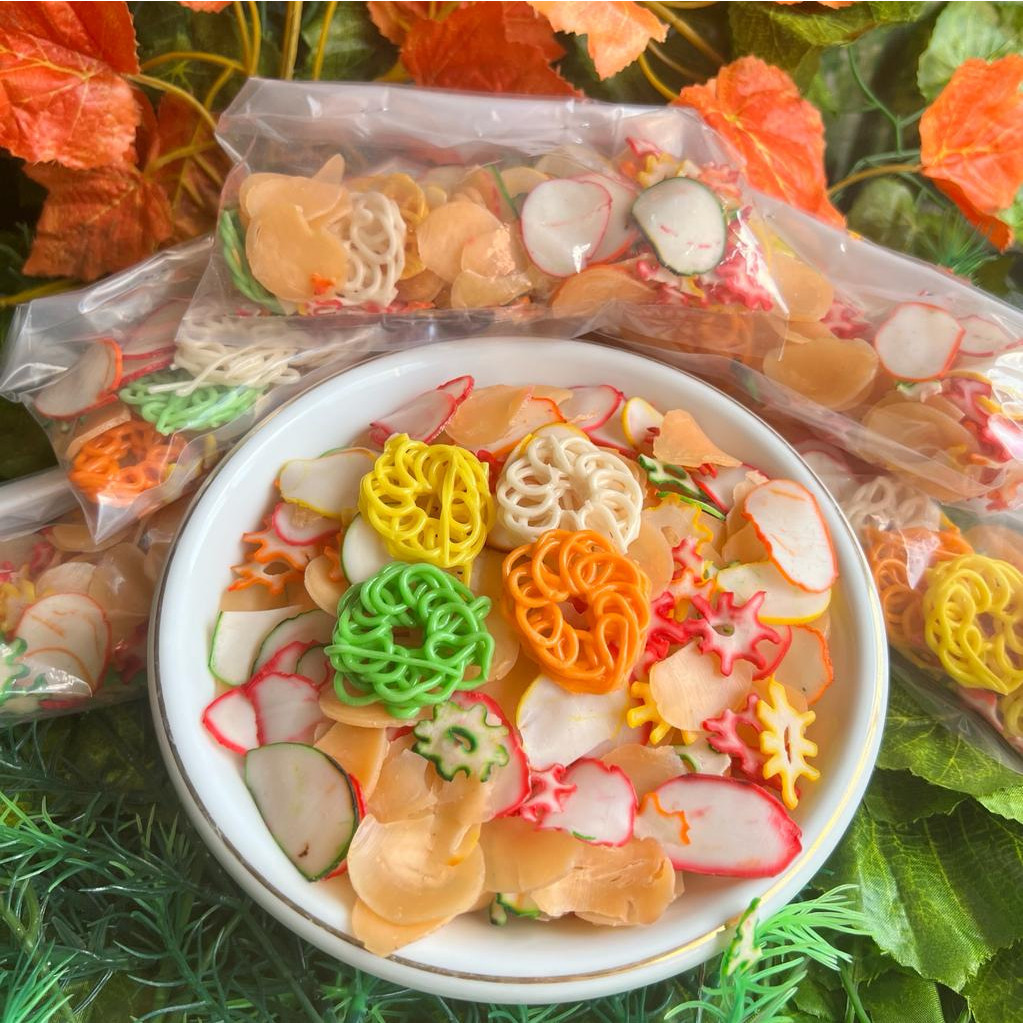 

BESTCHOICE Kerupuk Warna Warni Kerupuk Seblak 100 gr