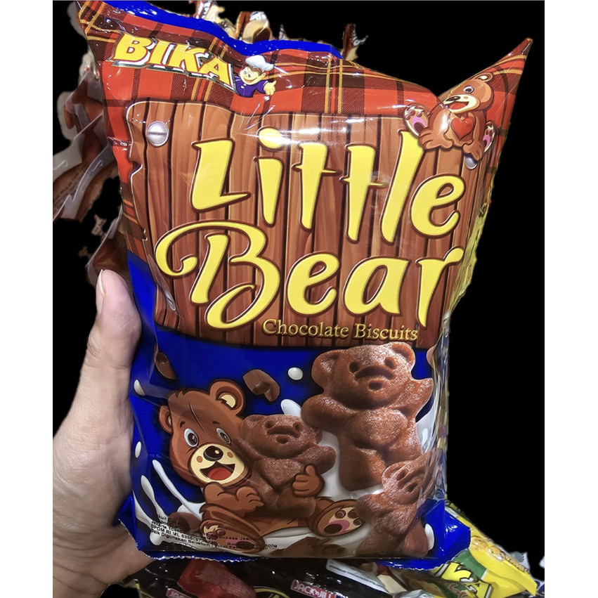 

Bika Little Bear 100g Biscuit Coklat Bentuk Panda Bika Little Bear Milk Biscuit - Snack Ipor - Made in Malaysia