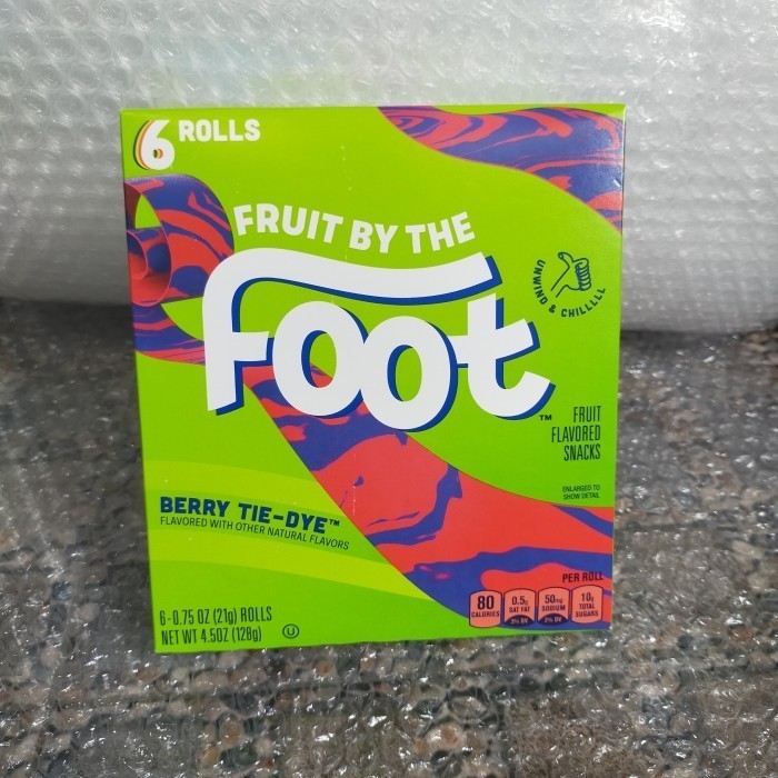

promo fruit by the foot roll up candy berry 128gr permen gulung snack