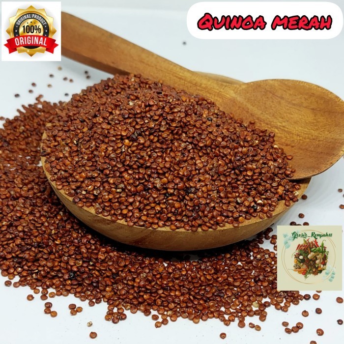 

[[ K23 - BEST SELLER ]] Red Quinoa / Quinoa Merah 1kg