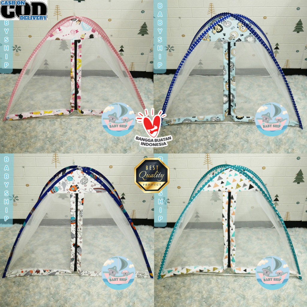 Kelambu Tenda Bayi anti nyamuk ukuran besar