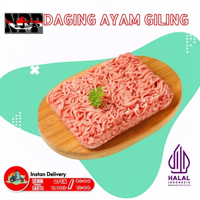 

Daging Giling Ayam Premium 500 Gr