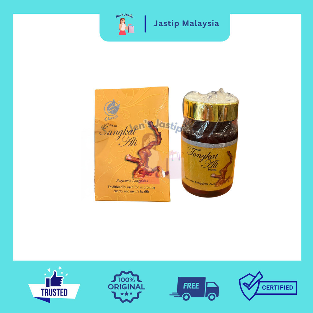 

TONGKAT ALI EURYCOMA LONGIFOLIA JAK ( 300MG)