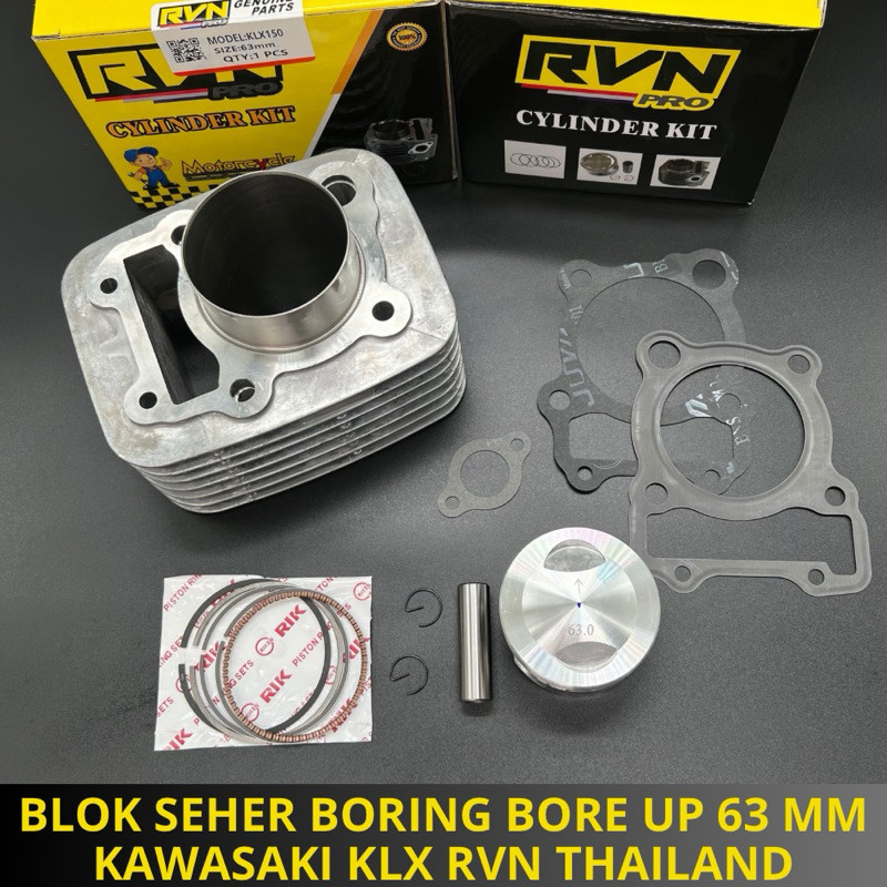 BLOK SEHER BORING PAKET BORE UP BOREUP KLX 63MM 63 MM RVN THAILAND