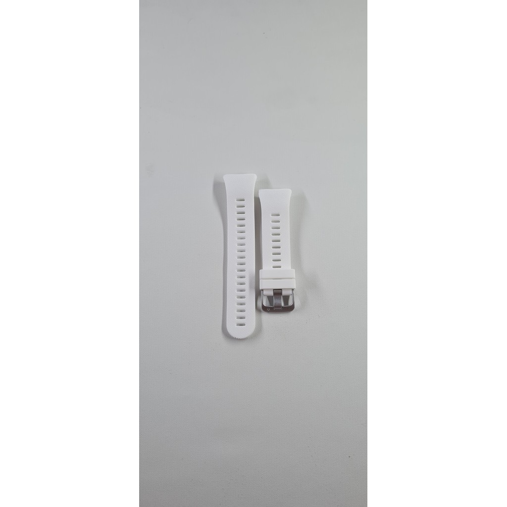 [[Akssesoris Watch]] STRAP SILICONE RUBBER TALI JAM TANGAN SMARTWATCH GARMIN FORERUNNER 45 - WHITE