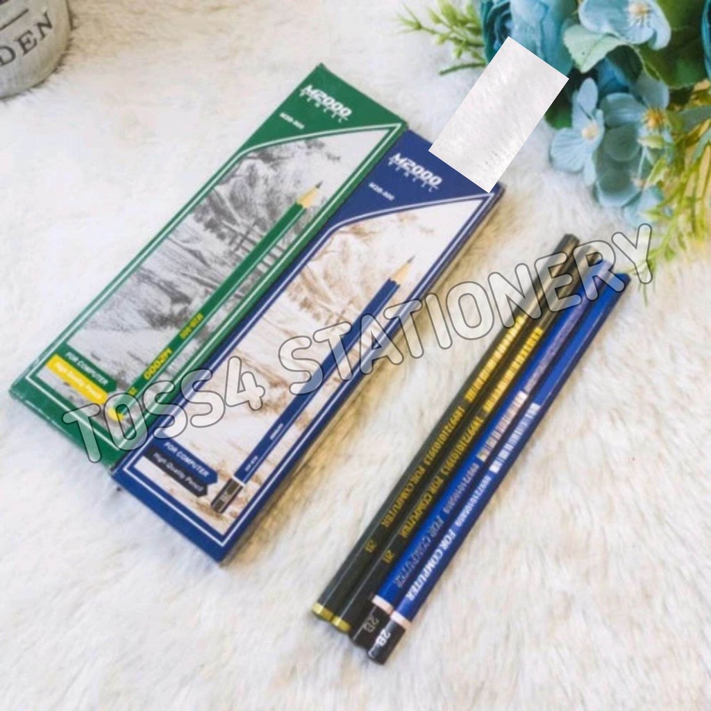 

pensil 2b asli 1 pack 12 PCS / 1 LUSIN PENSIL M2000 PENSIL MURAH TERBAIK