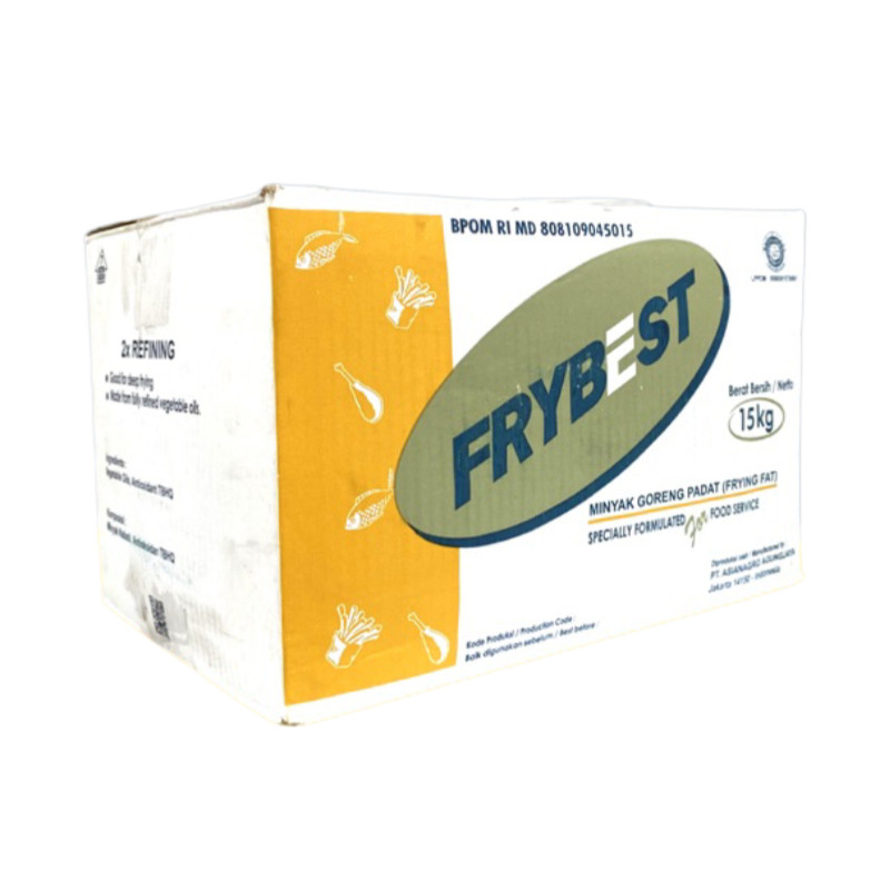 

Frybest Frying Fat 15kg - Minyak Padat Frybest Repack 500gr
