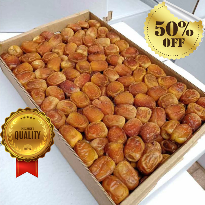 

Kurma Sukari 1 kg - Kurma Basah grade A EXP Panjang Kualitas Import