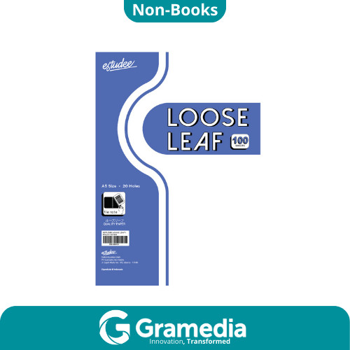 

[Gramedia Cijantung] Estudee Loose Leaf I Polos A5 100