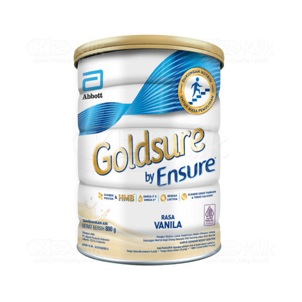 

GOLDSURE by ENSURE Vanilla 900gr / Susu Nutrisi Dewasa Import Singapur