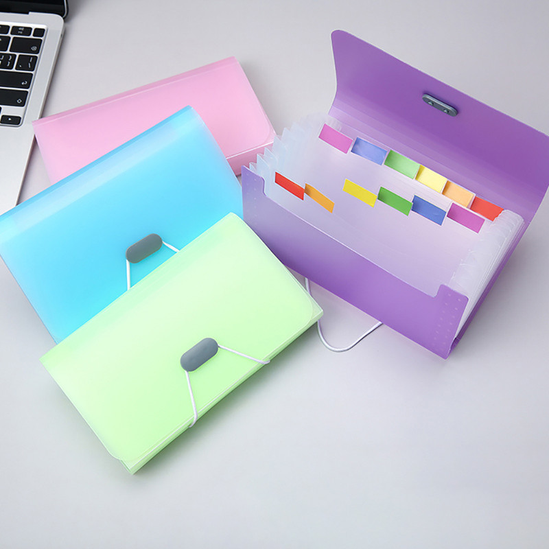 

A6 Money Budget Storage Folder Collect Album Card Book Photo Organizer Expanding Wallet Organ Bag Data File Pouch Family Folder