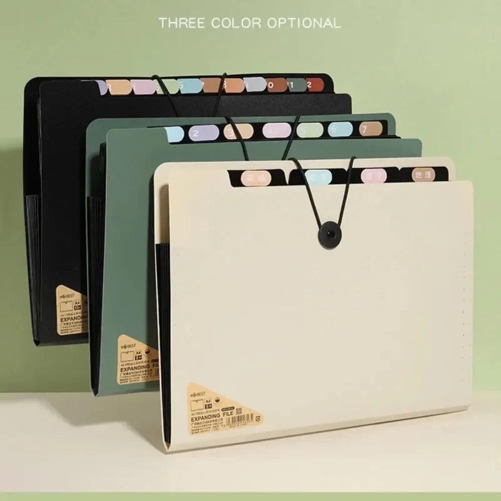 

HOT 8/13 Layers A4 File Folder Storage Bag Test Paper Desktop Expanding Organizer Multi-Layer School Stationery Office Supplies