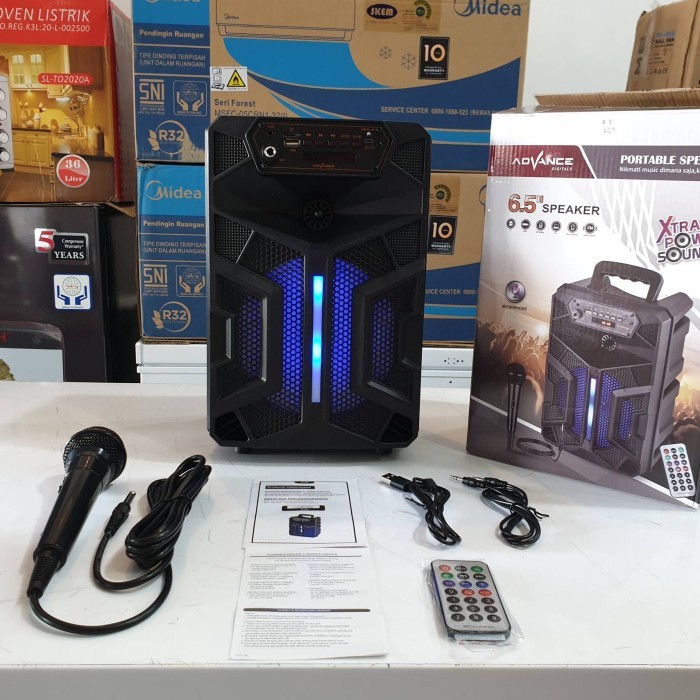 SPEAKER PORTABLE BLUETOOTH ADVANCE S60