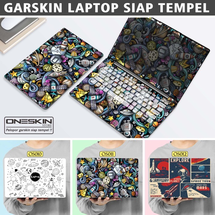 Skin Laptop-Laptop Protector-Garskin Laptop Asus-Garskin Bombsticker - Cover FULL BODY BISA COD