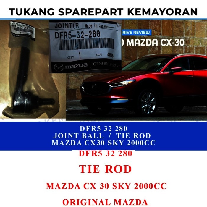 TIE ROD END MAZDA CX30 CX 30 CX-30 DFR532280 ORIGINAL MAZDA