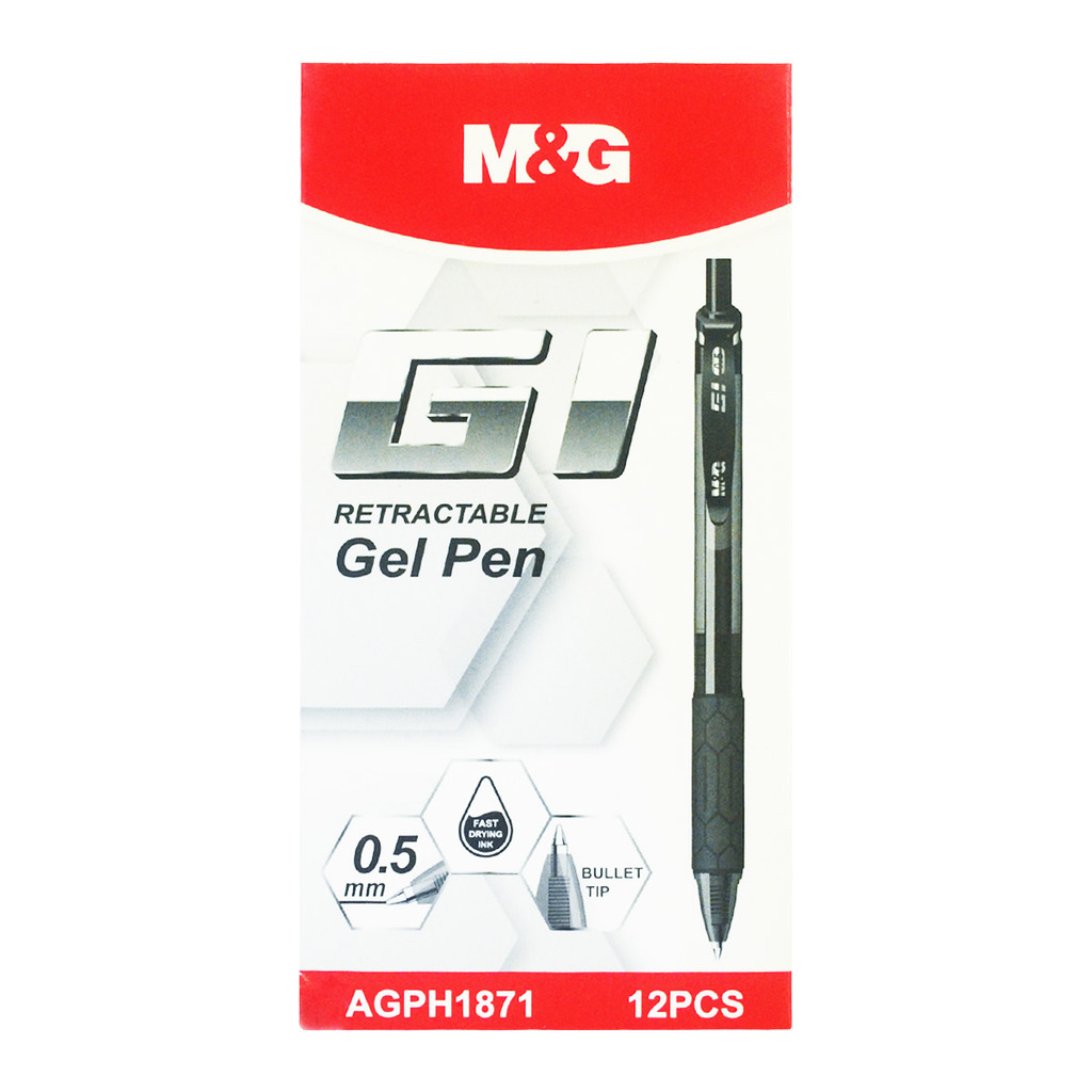 

Ballpoint Cetek Gel Pen Ink 0.5mm Rectable Gel Pen M&G AGPH1871
