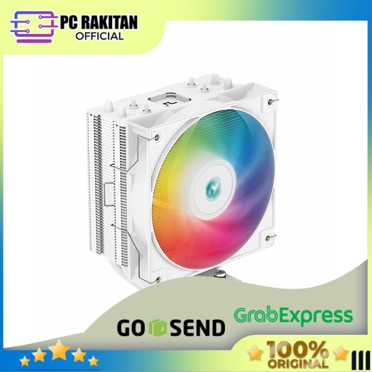Deepcool AG400 ARGB WHITE - CPU COOLER - WHITE