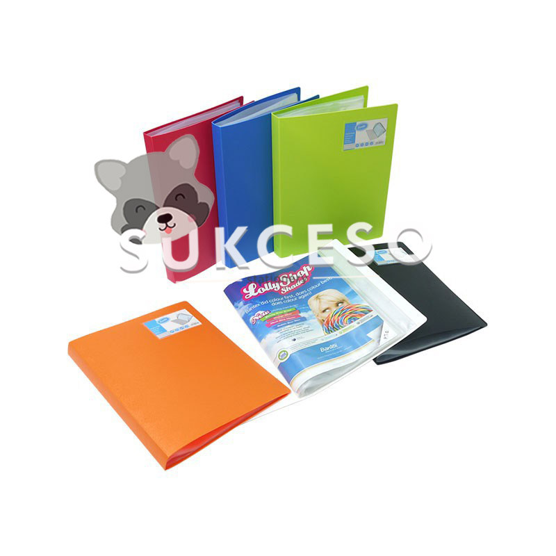 

Bantex Display Book F4 40 Pockets / Document Keeper Ukuran Folio Murah Berkualitas 3185