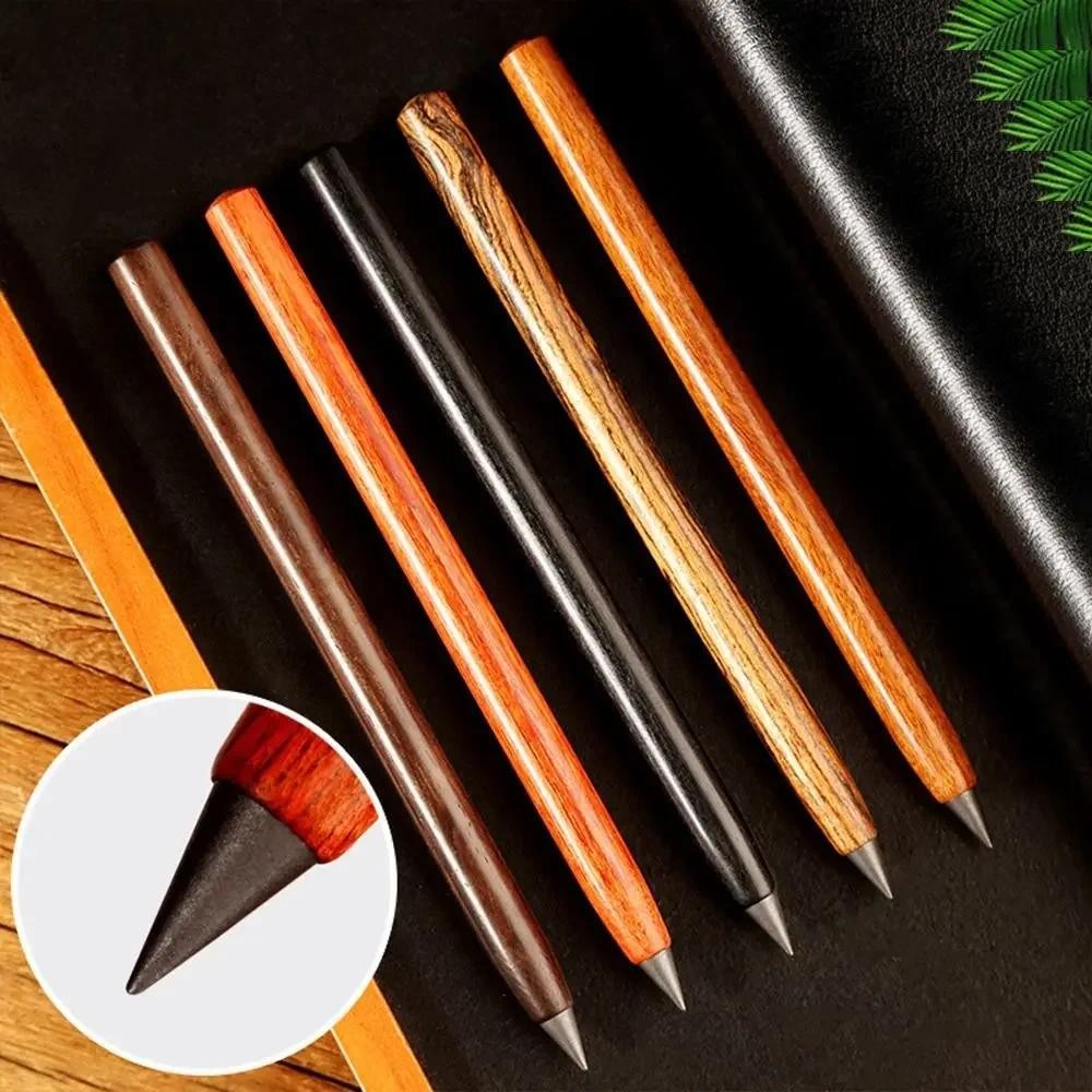 

Unlimited Writing Wooden Eternal Pencil Student Art Sketch Pencil No Ink Painting Tools Replaceable Nib School Supply Stationery