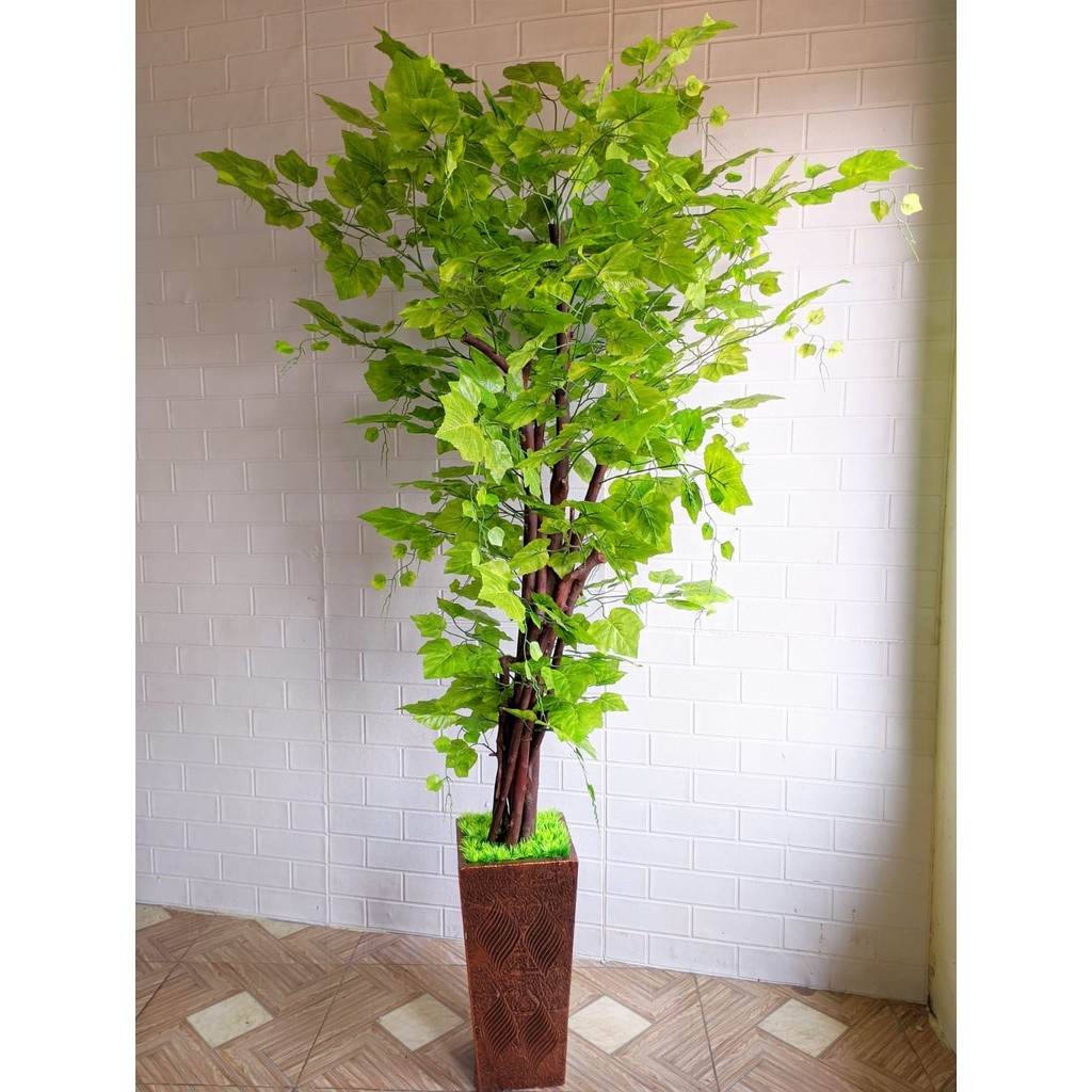 pohon anggur artificial 170cm- Pohon Hiasan Dekorasi Rumah - Hiasan Pojok - Pohon Anggur Plastik Hia