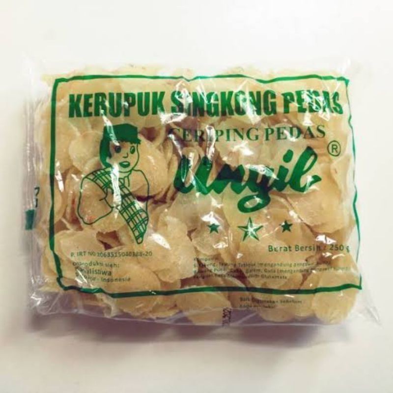 

KOE - Kerupuk Singkong Pedas Cap Unyil 250gr - FDY