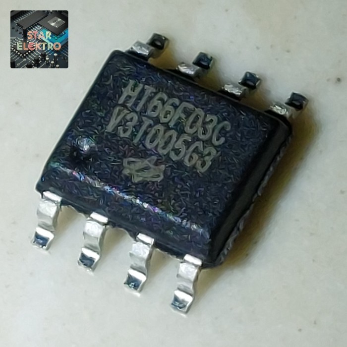 DnG27 HT66F03C SMD Sop-8 HT66F03 Flash Memory 8-bit MCU HT 66F03 Holtek