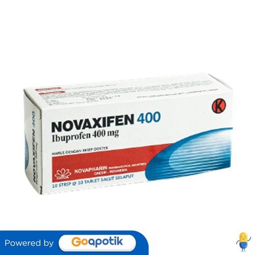 Novaxifen 400 Mg Box 100 Tablet