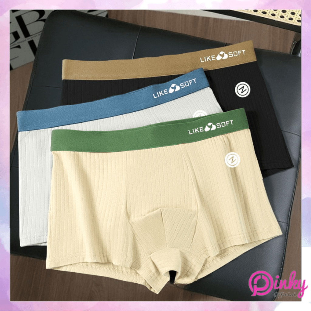 Pinky Celana Dalam Boxer Pria Like Soft Cotton AntiBacteria Men Underwear CD 2156